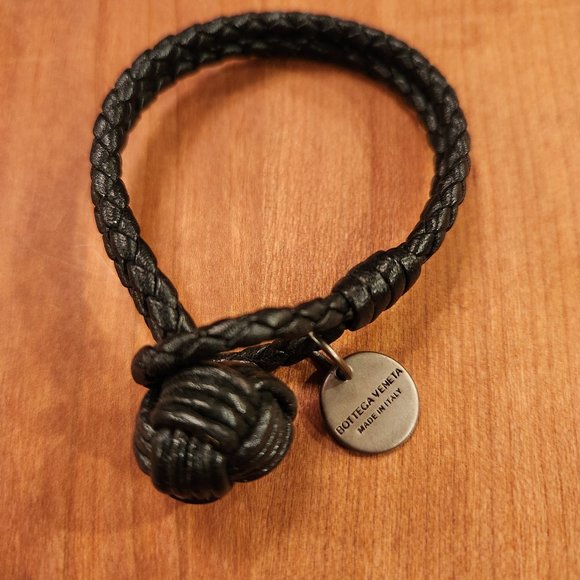 Bottega Veneta Leather Knot Bracelet - Picture 3 of 3